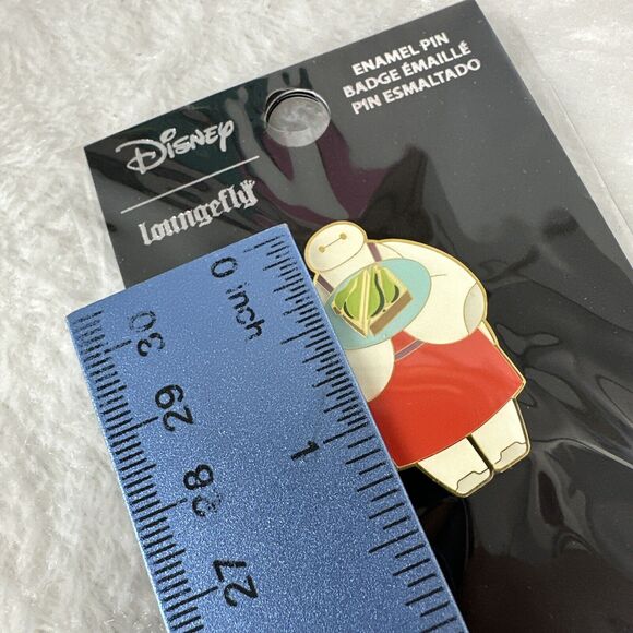 New Disney Loungefly Baymax Chef Avocado Toast Enamel Pin Big Hero 6 Pixar - Picture 5 of 5